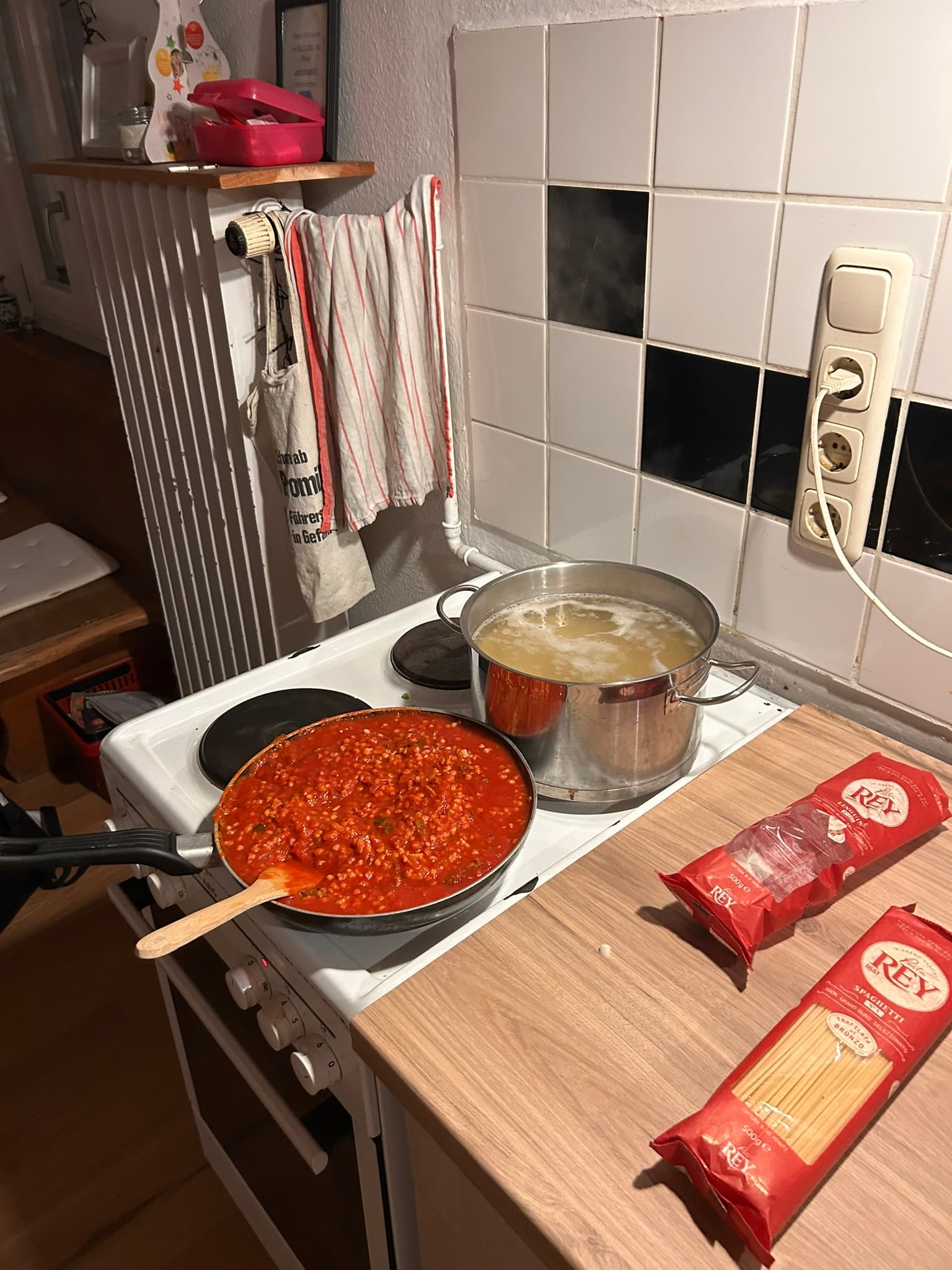 Carbloading mit den Jungs